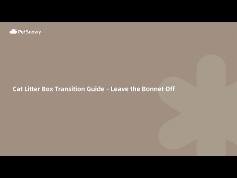 Cat Litter Box Transition Guide | PetSnowy SNOW+