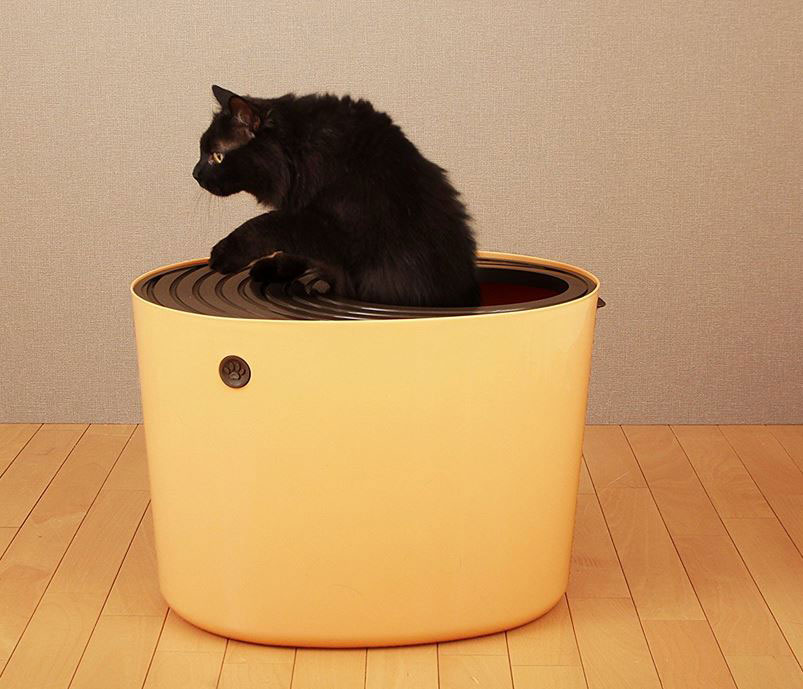 IRIS Top Entry Cat Litter Box - Slash Pets