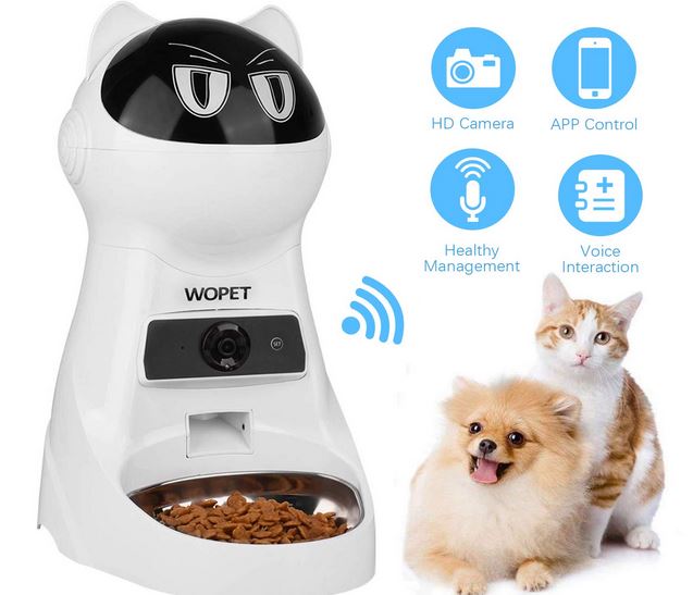 WOpet SmartFeeder with WiFi, HD Camera - Slash Pets