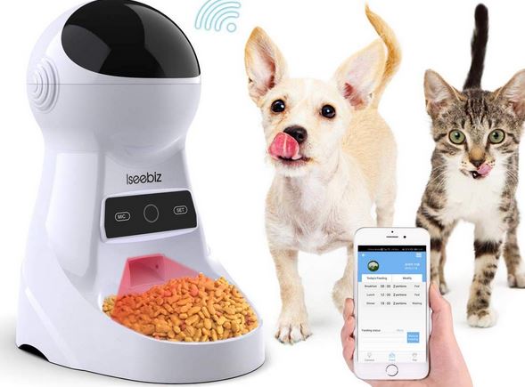 Iseebiz Automatic Cat Feeder - Slash Pets